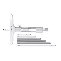 KENCY Depth Micrometer 50 mm Range Least Count 0.01 mm, MD50-16