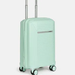 WROGN Textured 360 Degree Rotation Hard Sided Cabin Size Trolley Bag - 45L image 3