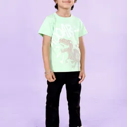 KiddoPanti Boys Printed 34259284 T-Shirt With Trousers-picture-27