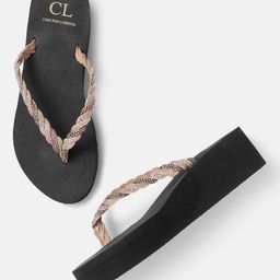Carlton London Women Embellished Wedge Heels-23