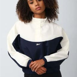 Reebok Navy Color-Block Jacket-image-26