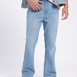 glitchez Men Denim Daze Mid-Rise Light Fade Bootcut Jeans-image-98