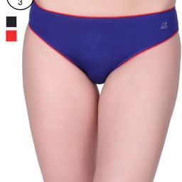 Red Rose Women Pack of 3 Printed Briefs Slush DC-image-29