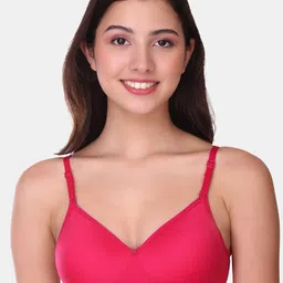 POOJA RAGENEE Full Coverage Lightly Padded All Day Comfort Seamless T-shirt Bra-image-4