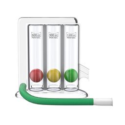 PAXMAX spirometer for Lungs Breathing Exercise | Respiratory Exerciser | 3 Balls Incentive Respirometer With Air Filter and Precise Inhalation Valve | Washable, Hygienic and Detachable image 1