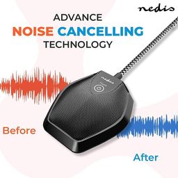 nedis NEDIS® USB Conference Room Microphone - Plug-and-Play Omnidirectional Microphone for Meetings, Chats, Video Conferencing, and Sound Recording (Designed in Netherland) image 4