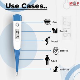MCP Fast Reading Flexible LCD Digital Oral Thermometer image 4