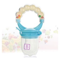 Bembika Baby Food Nibbler Ring Design Baby Pacifier Small - Off White-14