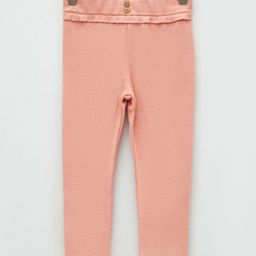 LC Waikiki Ruffled Waist Detailed Solid Leggings - Pink-image-75