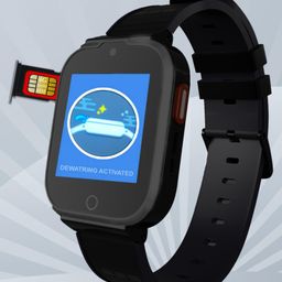 Spiky Cyclops 4G Video Calling Waterproof Smartwatch - Black-13