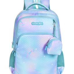 Beauty Girls Magicpack_1616|school Bag With Joypouch|large Size|tution Bag|college Backpack| Kids Bag|for Girls & Women Water Resistant Bag40l School Bag for Girls -Height 19 Inches-image-64