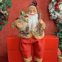 Little Surprise Box LLP Red & White Figurine Wooden Christmas Showpiece-image-80