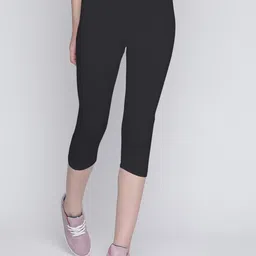 Wearjukebox Women Dry Fit Three-Fourth Length Training Tights-picture-57