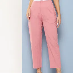 Chemistry Women Cotton Linen Trousers-picture-11