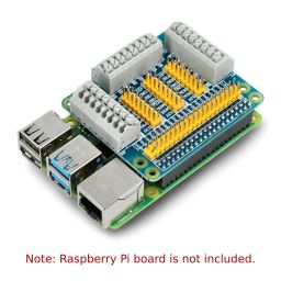 Raspberry Pi GPIO Expansion Board Multi-function GPIO Expansion Board All-in-One GPIO Shield Comprehensive I/O Expansion Board for Raspberry Pi 4/3B/3B+/2B - RS182Raspberry Pi GPIO Expansion Board Multi-function GPIO Expansion Board All-in-One GPIO Shield Comprehensive I/O Expansion Board for Raspberry Pi 4/3B/3B+/2B - RS182 image 5