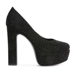 Rag & Co Women's Black Casual Pumps-image-58