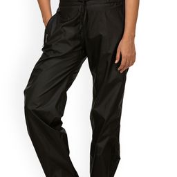 Quechua By Decathlon Women Black NH500 Waterproof Solid Hiking Joggers-image-82