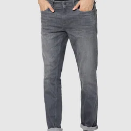 Jack & Jones Men Grey Heavy Fade Regular Fit Jeans-image-42