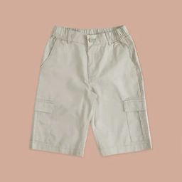 Pantaloons Junior Beige Cotton Regular Fit Shorts-picture-37