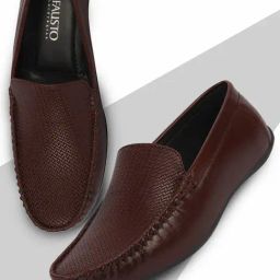 Fausto Men's Brown Casual Loafers-picture-26