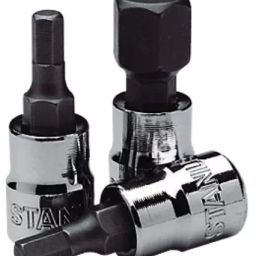 STANLEY 12.7 mm (1/2 Inch) Metric Hex Bit Socket (Size 14 mm), 1-89-192-14