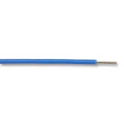 BRAND REX Wire, Ptfe, A, Blue, 1/0.4Mm, 25M, SPC00440A004 25M-36