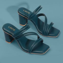 Lavie Block Open Toe Block Heels-10