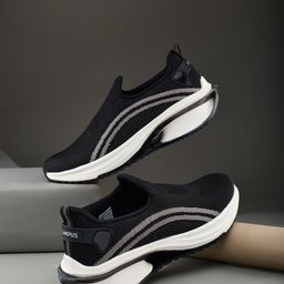 Campus Men Mesh Walking Non-Marking Shoes-image-18