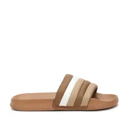 United Colors of Benetton Women's Brown Slides-image-44
