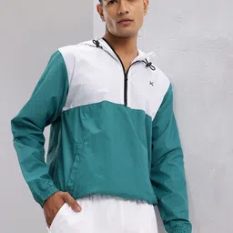 HRX by Hrithik Roshan Colourblocked Windcheater Jacket-50