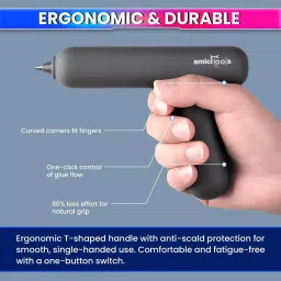 Amici Tools Type-C Rechargeable Glue Gun 15 W with Anti-Leak & Reverse Suction Technology image 3