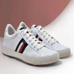 Woodland Men's White Casual Sneakers-picture-16