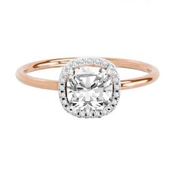 Sparkles Lab Grown Diamond 14k (585) Rose Gold Ring for Women-image-58