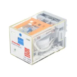 RS PRO Power Relay Plug In Mount 12 V DC Coil 10A Switching Current Model No. 1217828-39