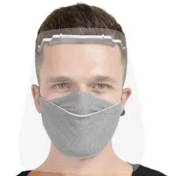 Hacer 175 Micron Disposable Face Shield with Adjustable Elastic Strap HC5167 (Pack of 10)-picture-13