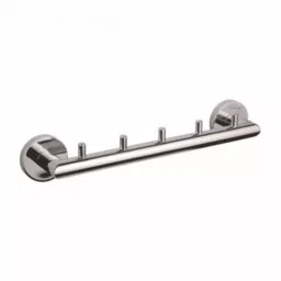 PLUMBER Wall Mounted Chrome Finish Robe Hook Penta, EG-7002-picture-45
