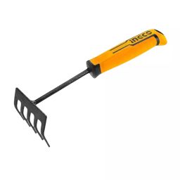 Ingco Gardening Rake with 82mm Blade Width and 270 mm Length, HFTR1008-image-89