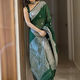 Mitera Woven Design ZariBanarasi Saree-picture-28