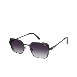 Woggles Unisex Black Rectangle Sunglasses with-39