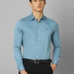 Allen Solly Blue Slim Fit Shirt-image-89