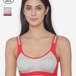 N-Gal Pack of 2 Solid Non-Wired Non Padded Sports Bras 11288484-1-11288486-1-picture-33