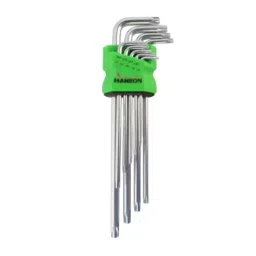 HANBON Short Metal Torx Hex Key Set 651301-26