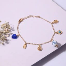 ToniQ Gold-Plated Classic Charm Flexible Fit Bracelet For Women-image-63