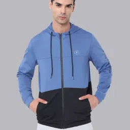 Van Heusen Blue Regular Fit Hooded Sweatshirt-picture-35