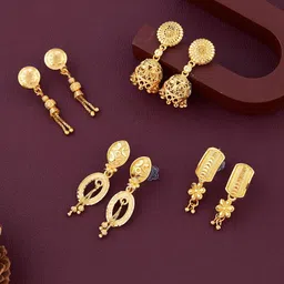 Anouk Contemporary Drop Earrings-picture-48
