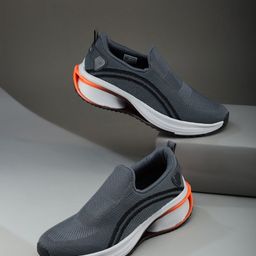Campus Men Mesh Walking Non-Marking Shoes-image-100