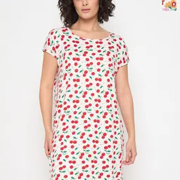 Camey Women Pack of 2 Printed Nightdress-image-59