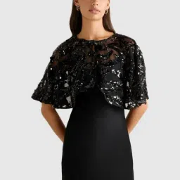 forever new Carmen Sequin Cape-picture-17