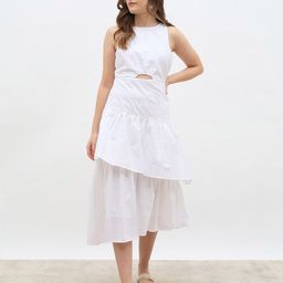 Styli Fit & Flare Midi Dress-image-70