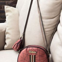 DAISY STAR Abstract Printed Structured Sling Bag-11